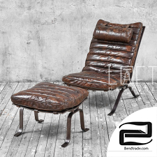 Chair and pouf LoftDesigne 30611 model