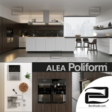 Kitchen furniture Poliform Varenna Alea 17