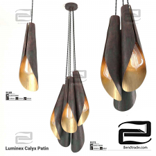 Luminex Calyx Patin Pendant Lamp