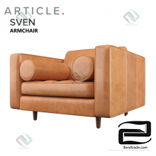 Armchair sven charme tan