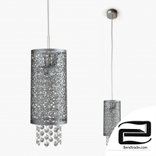 Pendant lamp with crystal Eurosvet 1180/1 Laguna