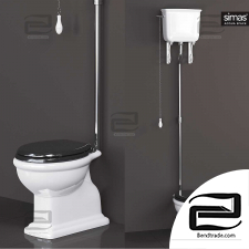 Toilet and bidet Simas Lante