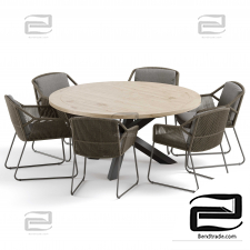 4so Outdoor Dining Chair Accor Table Louvre