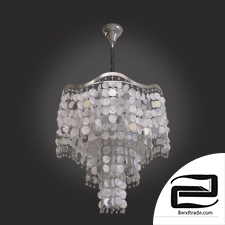  Bogate's 279/6 Shelly mother-of-pearl chandelier