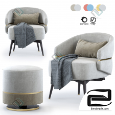 Chair Frato cairo Armchair & stool Parma