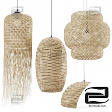 Rattan 04 pendant lamp