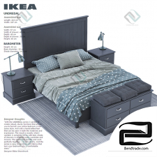 Bed Bed Ikea Undredal