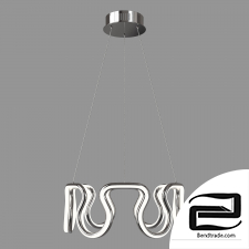 Eurosvet 90171/2 chrome Sorge led pendant light