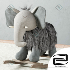 Toys Toys Rocking Elephant soft