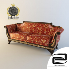 Triple sofa. Manufacturer : Bakokko