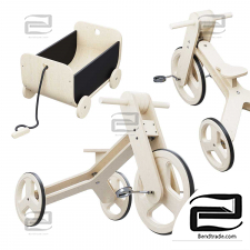 Children bicycle toys