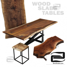 Table wood slabs