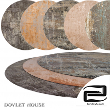 Round carpets DOVLET HOUSE 5 pieces (part 16)