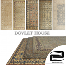 DOVLET HOUSE carpets 5 pieces (part 405)