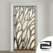 Decorative partition wall