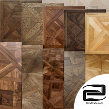 Wood texture MOSAIC FLOORS
