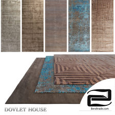 DOVLET HOUSE carpets 5 pieces (part 460)