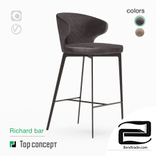  Richard demi-bar chair