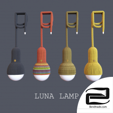 LunaLamp knitted lamp