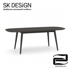 Fjord Oval dining table