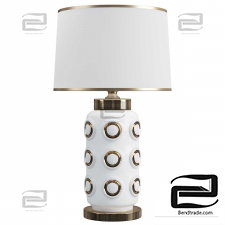 Polka dot table lamp