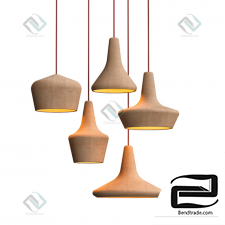 Hanging lamp Pendant lamp Coupoles Carlo Trevisani