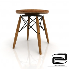 Charles Eames table/stool