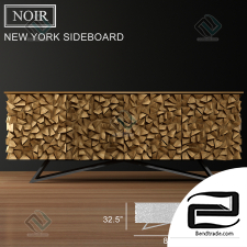 Curbstone NOIR NEW YORK SIDEBOARD Cabinets