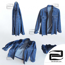 Jean jacket clothing