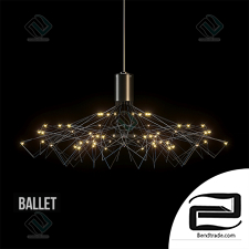 Hanging lamp Hanging lamp Bezhko Ballet 800