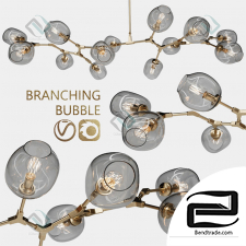 Hanging lamp Branching bubble Hanging lamp