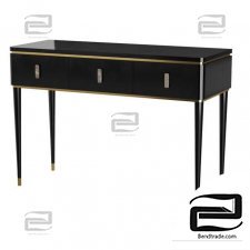 Console with three drawers R-interior Hollywood