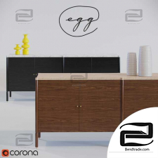 Sideboard Morrison Credenza by Egg Collective