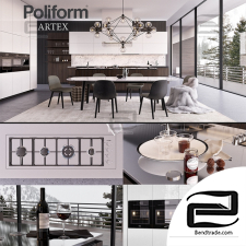 Kitchen furniture Poliform Varenna Artex 16