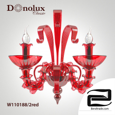 Donolux W110188/2red wall lamp