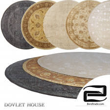 Round carpets DOVLET HOUSE 5 pieces (part 01)