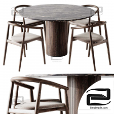 Ostinato Mamont table and chairs