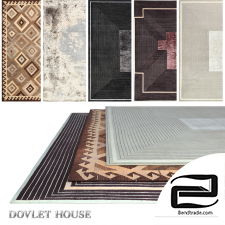 DOVLET HOUSE carpets 5 pieces (part 510)