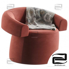 Ruff Armchair by Moroso