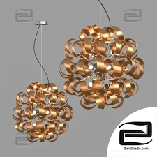 Lucide ATOMA Pendant lamp 13412-48-17