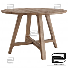 Surly Round Dining Table by Chris Salomone