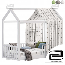 Oikiture Baby Bed