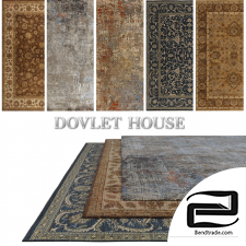 DOVLET HOUSE carpets 5 pieces (part 391)