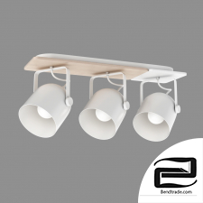 Wall and ceiling lamp TK Lighting 2627 Spectro White