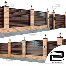 Fence-shutters