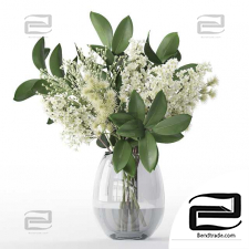Bouquet of flowers in a vase 58