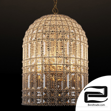 GRAMERCY HOME - Dominique Medium Chandelier CH064-4-VBN