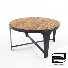 Loft Coffee Table 3D Model id 16500