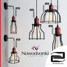 Pendant lights and sconces set Nowodvorski