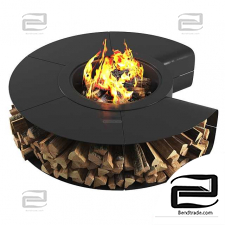 Barbecue and Grill Fire pit Omega